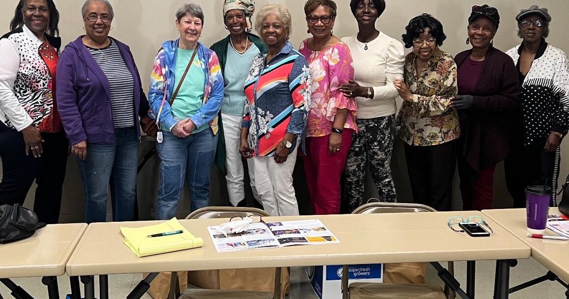 AARP Chapter 1449 donations to local nursing homes Ascension