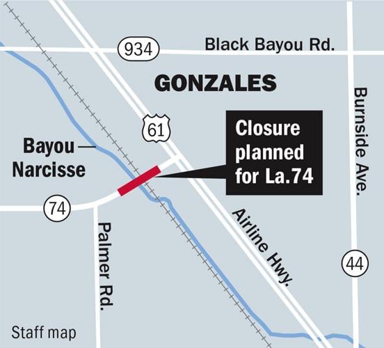 090922 Gonzales 74 road closure map