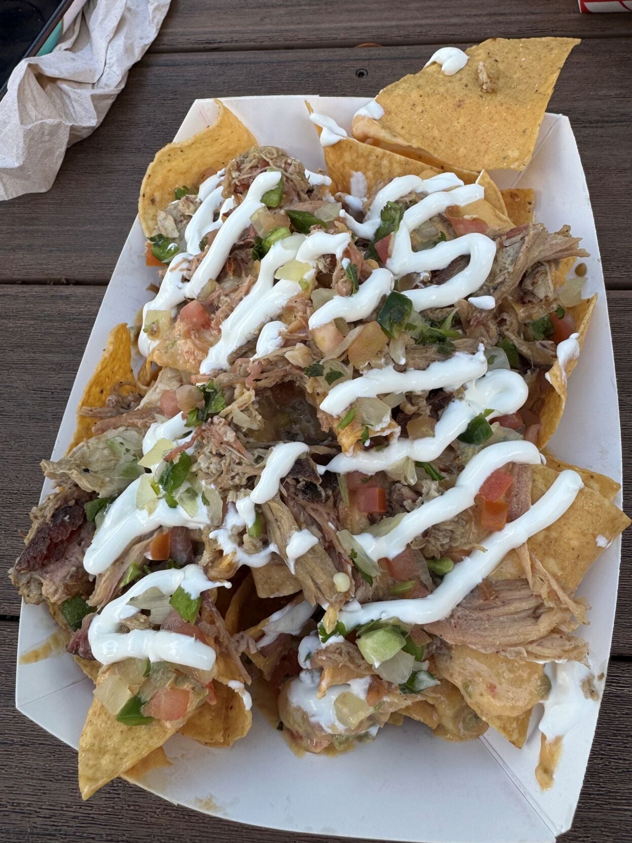 Yard Goat pork nachos