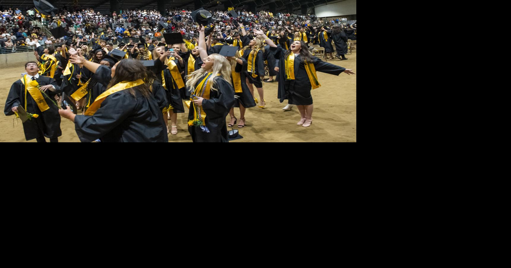 Rain can't stop St. Amant High graduation traditions | Ascension ...