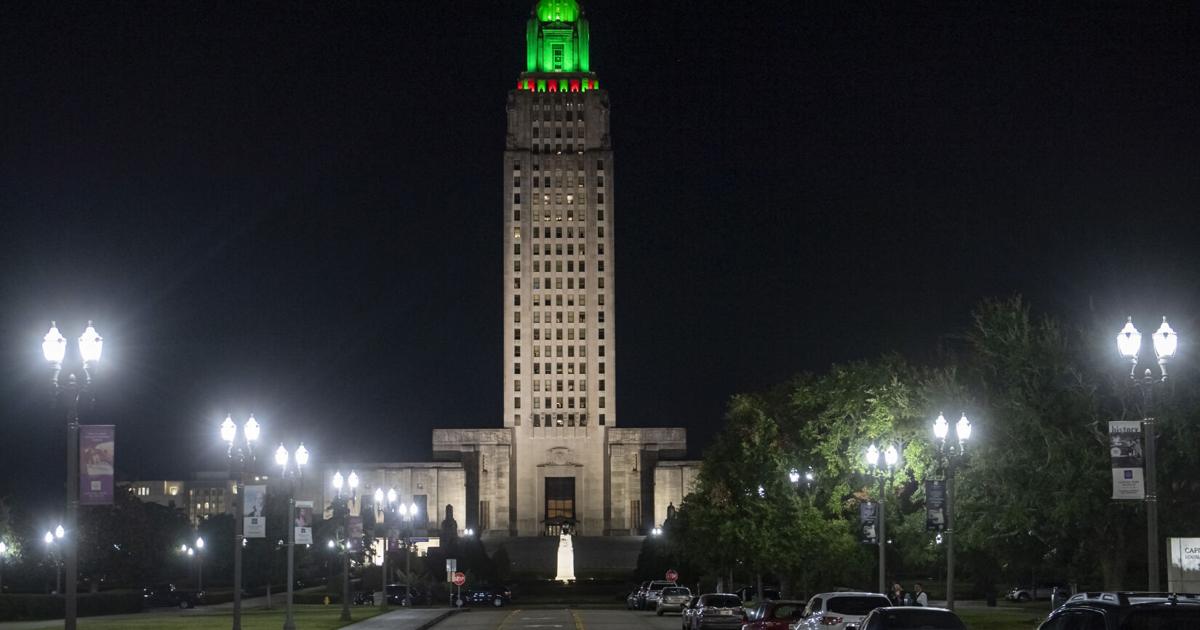 Why is La.'s State Capitol bathed in different colors sometimes? Curious Louisiana finds out