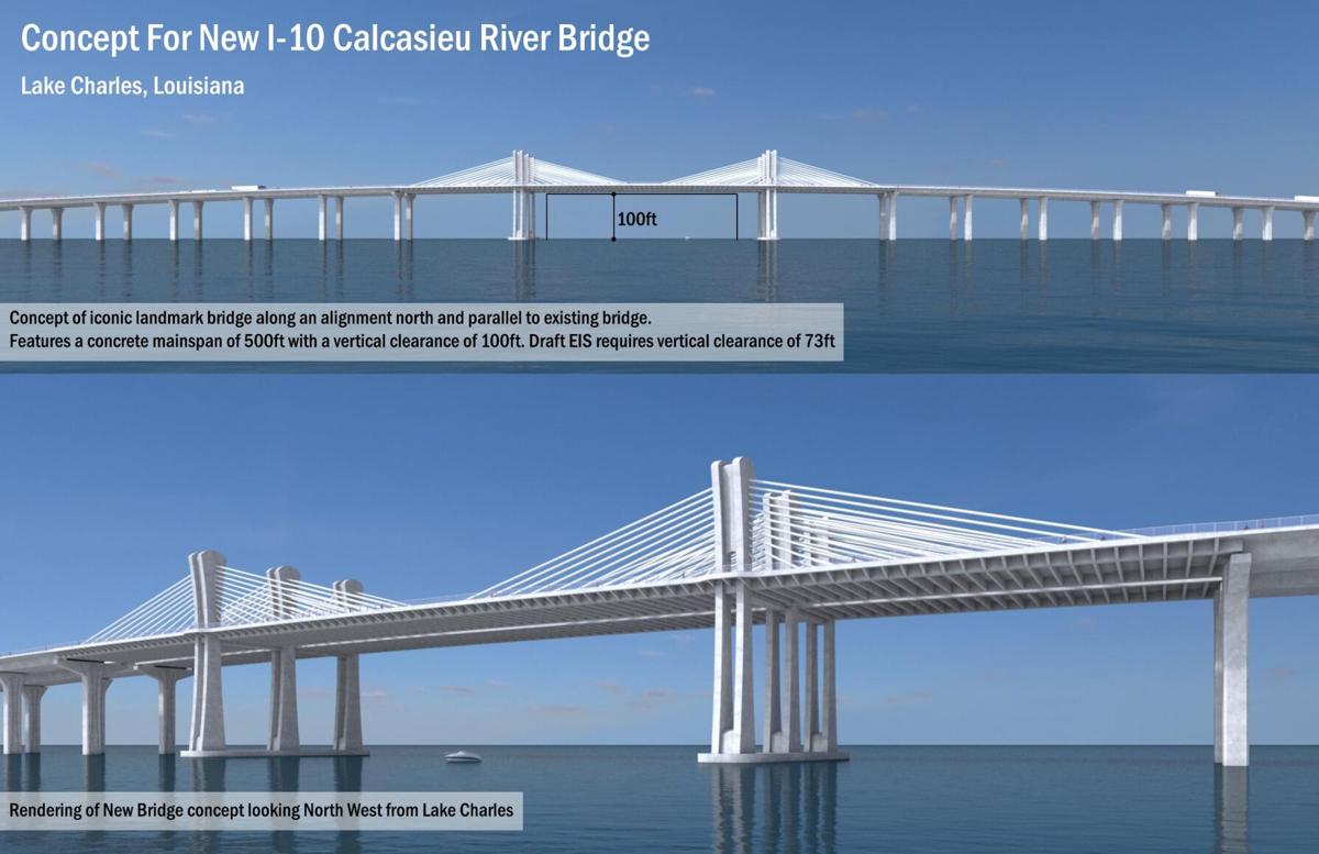 I-10 bridge rendering