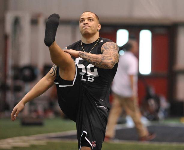 Former Cajun Jamal Robinson scores high marks at ULLafayette Pro Day