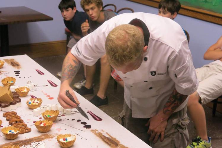 ‘Plates and Palettes’ teaches campers to have fun with their food