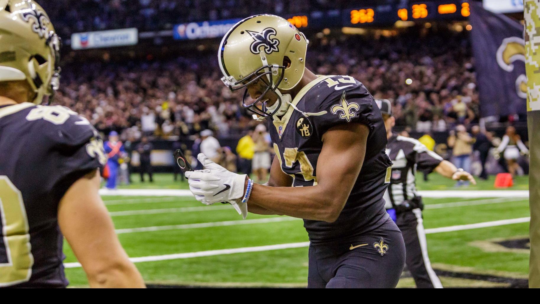 Joe Horn in a Michael Thomas jersey - New Orleans Saints