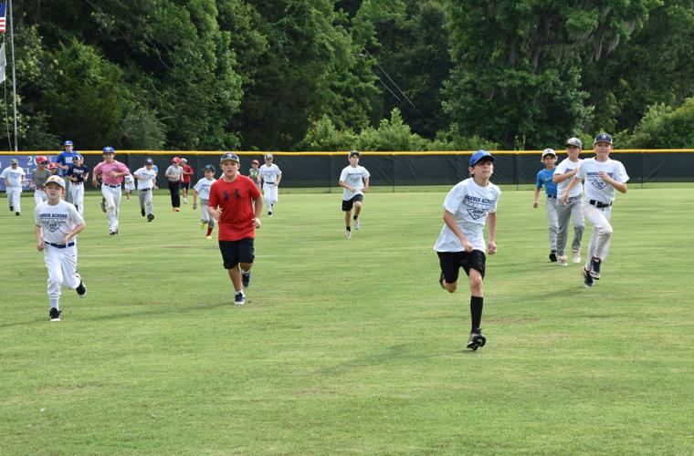 Players Learn Baseball Skills At Gannon Achord Baseball Summer Camp St Francisville 2287