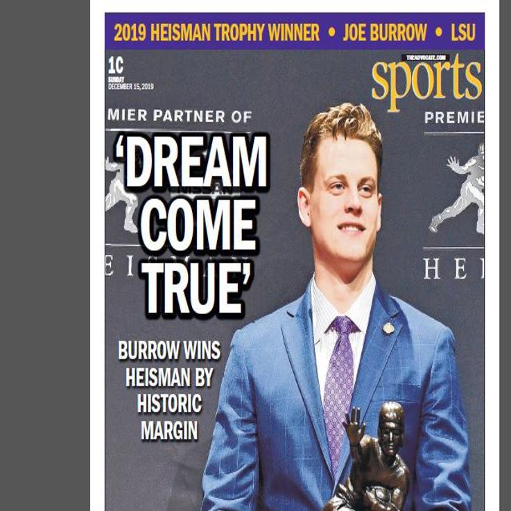 Joe Burrow's surprising rise to LSU star, Heisman favorite