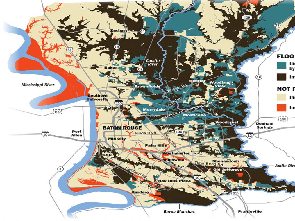 Jefferson Parish Flood Zone Map 2022