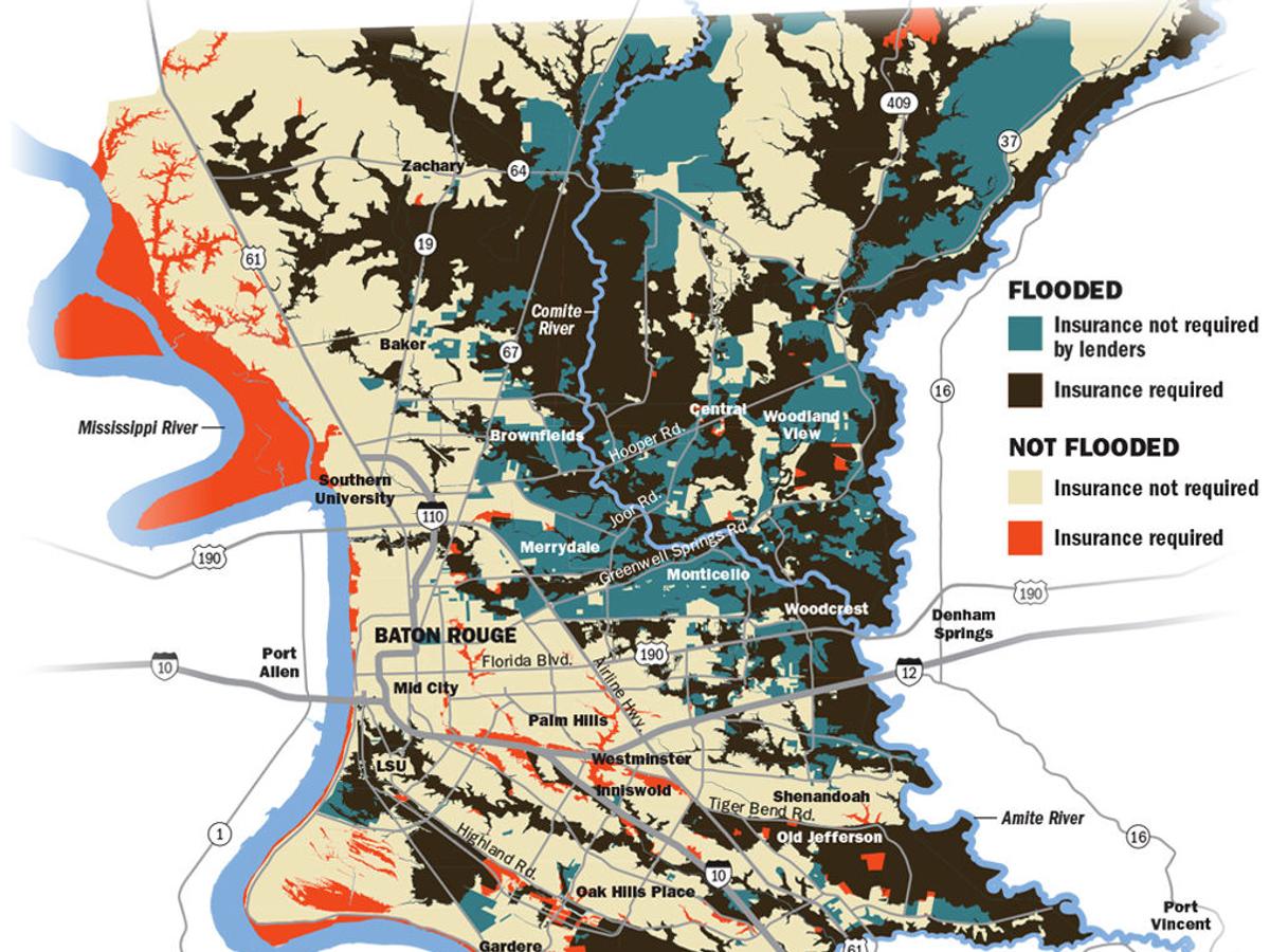 Former Nfip Head Tells Louisiana Gathering Political Will Lacking For Reforms To Flood Insurance Environment Theadvocate Com Jefferson Parish Flood Zone Map 2022