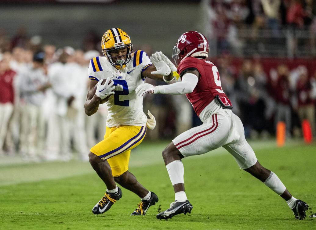 LSU WR Kyren Lacy is coming back for one more season LSU