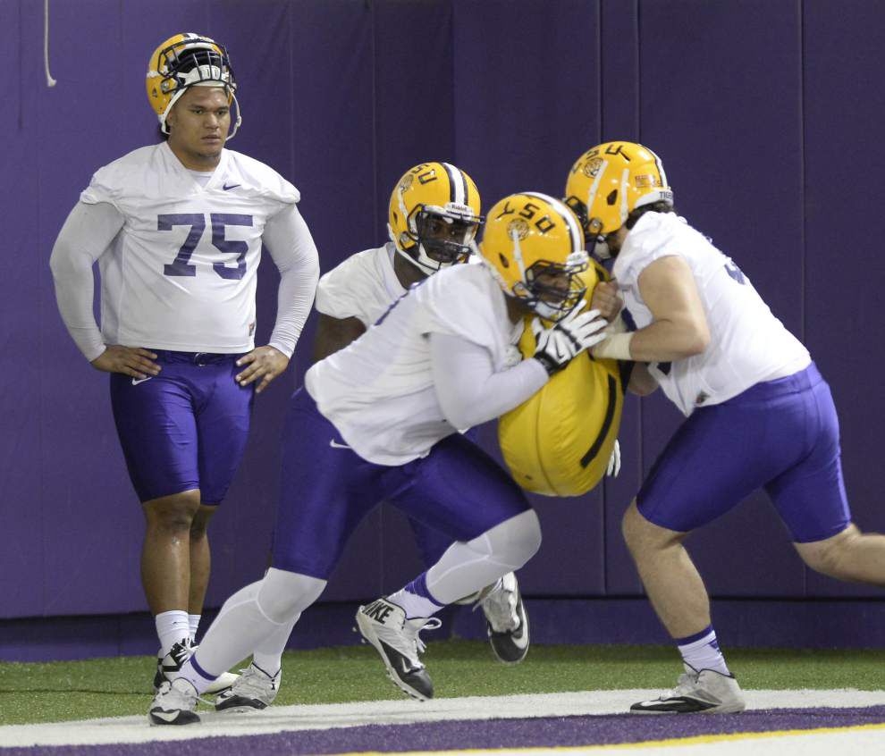 LSU Offensive Lineman Maea Teuhema Becomes 10th Tiger On A Preseason ...