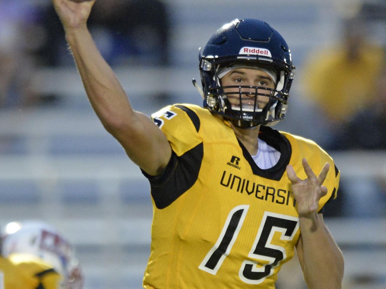 Want A Feel Good Story U High Quarterback John Gordon Mckernan Has One To Pass On High School Sports Theadvocate Com