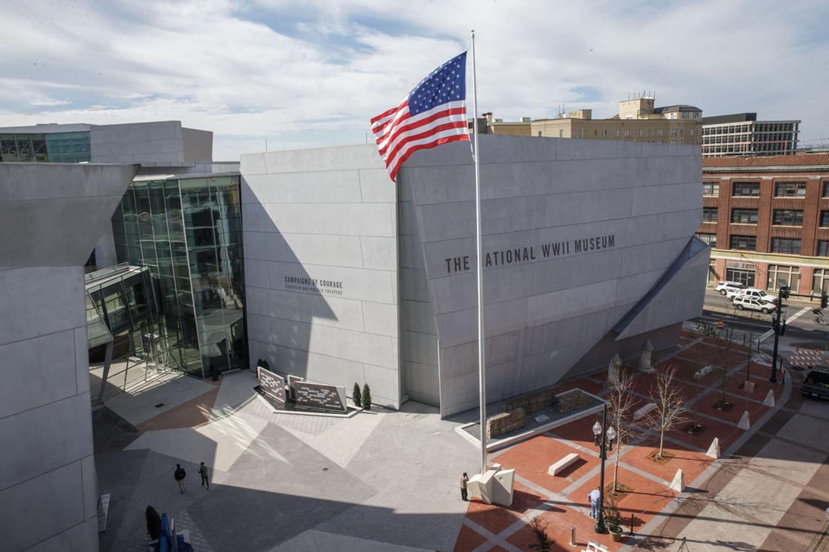World War II Museum completes conversion of part of Andrew Higgins Drive to Founders Plaza ...
