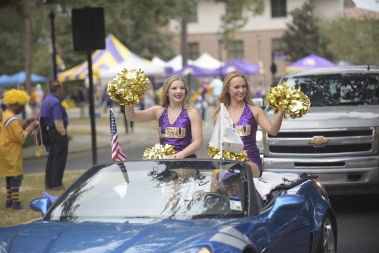 Photos Big smiles, lots of purple and gold at LSU's