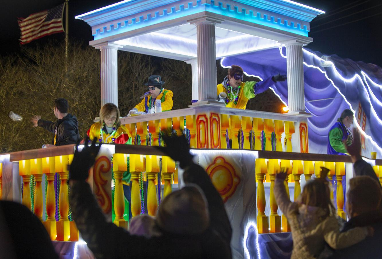 Photos Krewe of Comogo Mardi Gras parade rolls Sunday night in