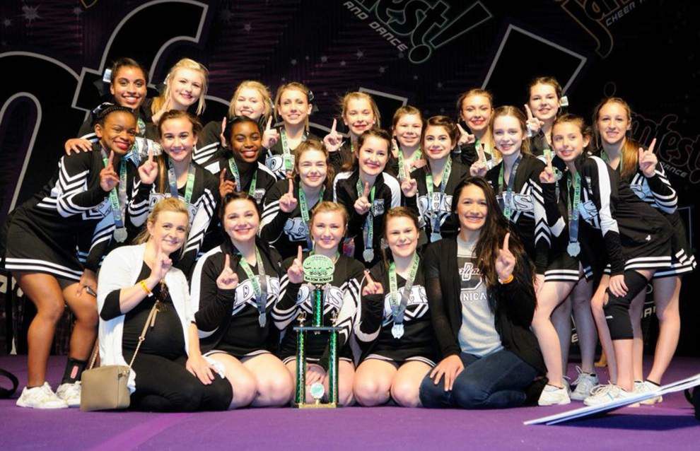 Dominican cheerleading team takes first place in Baton Rouge competition _lowres