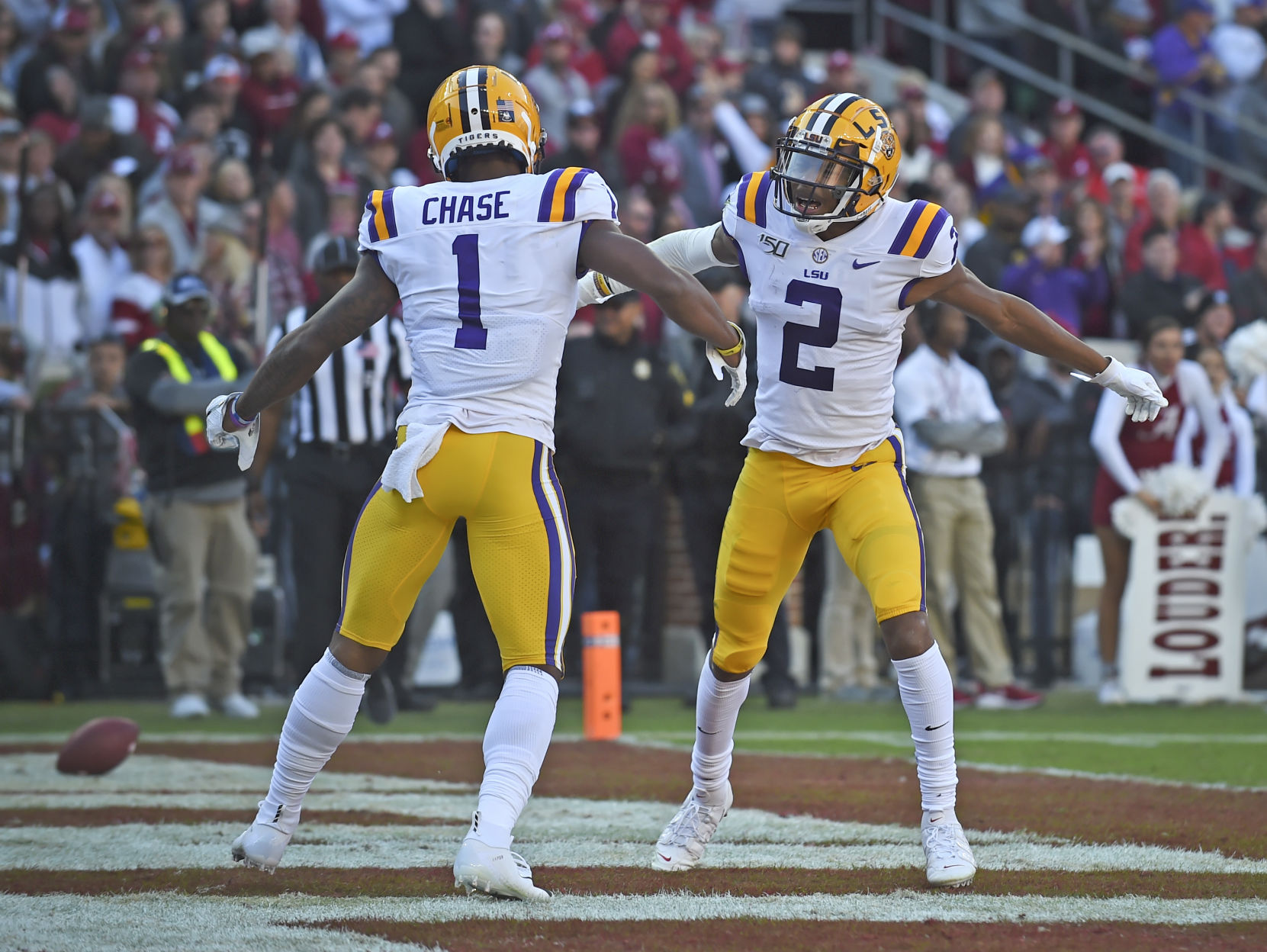 Image result for jamarr chase and justin jefferson