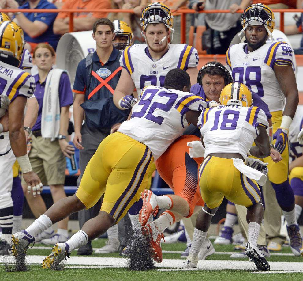Photos: LSU running back Leonard Fournette, Tigers run through Syracuse in the Carrier Dome _lowres