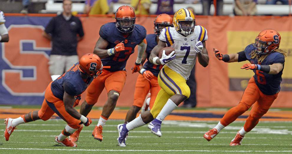 Photos: LSU running back Leonard Fournette, Tigers run through Syracuse in the Carrier Dome _lowres