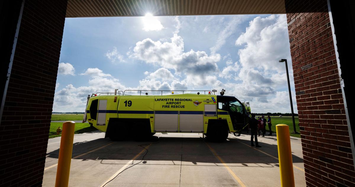 Photos: New $1.8 million aircraft rescue and firefighting vehicle unveiled