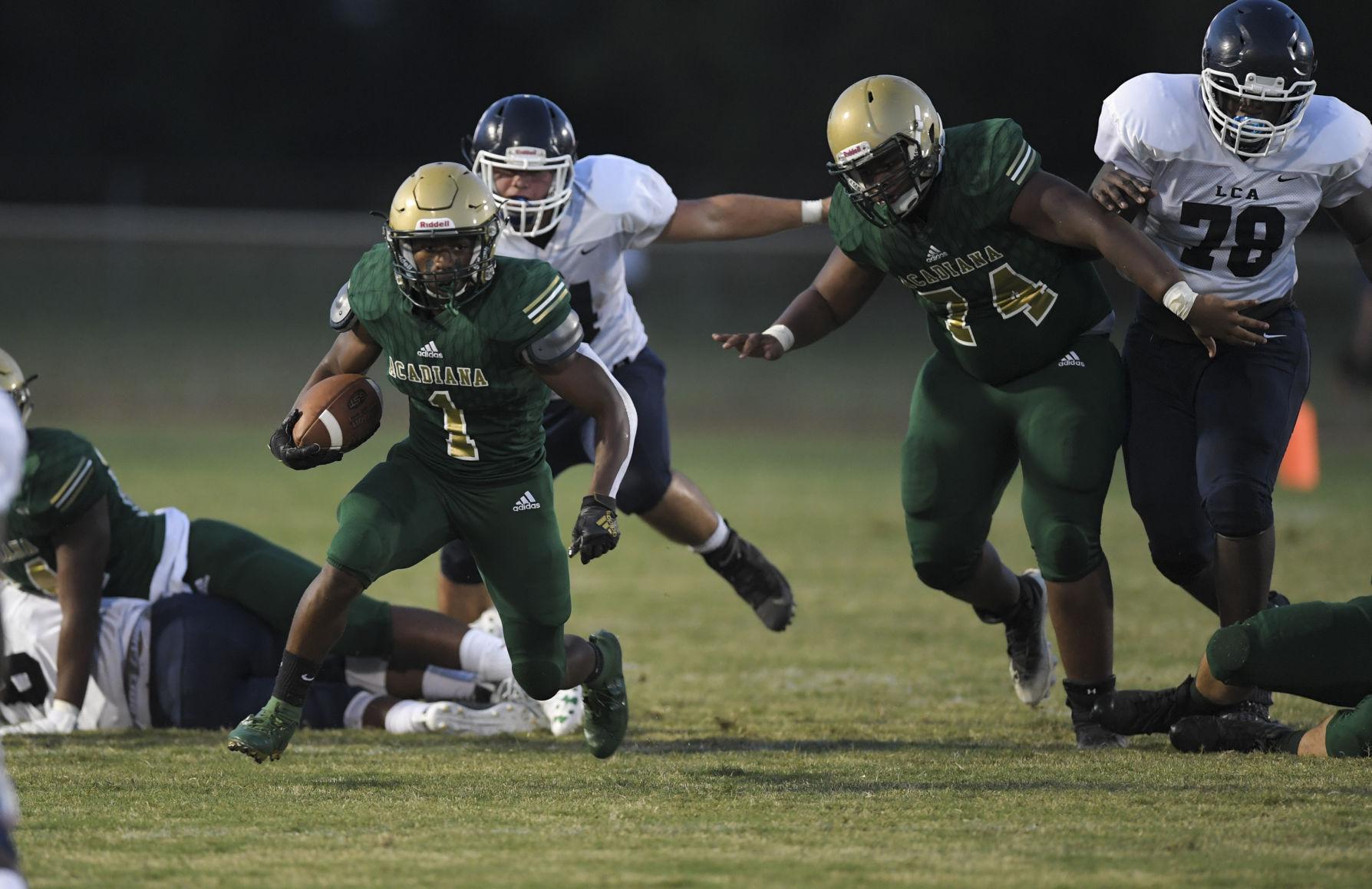 Foote Acadiana High's offensive line keeps improving, putting veer