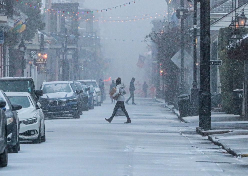 Live updates Snowstorm begins in Louisiana cities Weather/Traffic