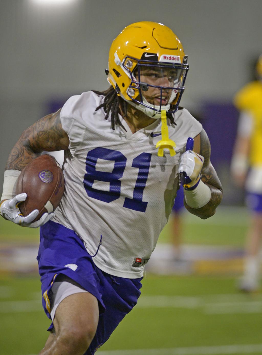 The Big Cat Drill Is Back On Lsu Football S First Day Of Full
