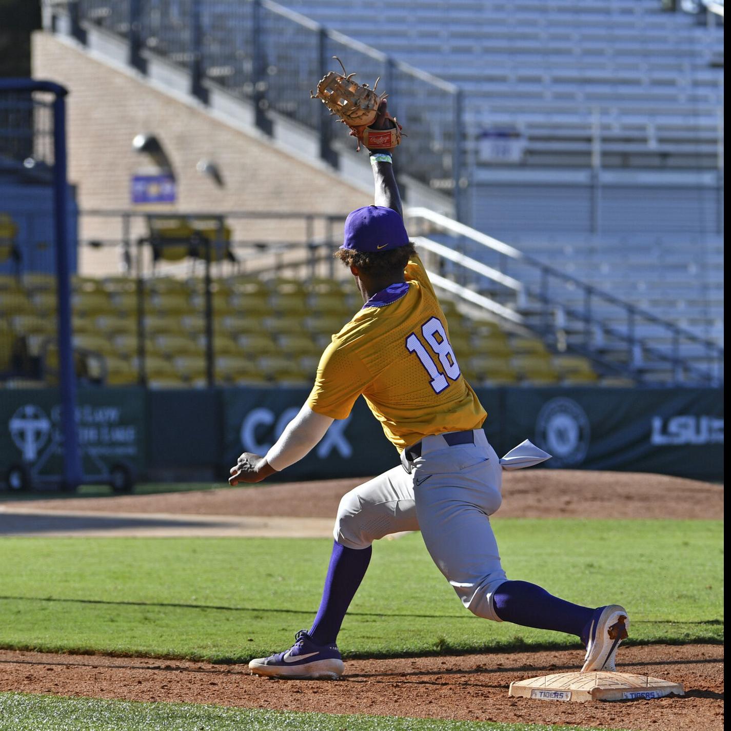 Tre' Morgan: A look at the LSU baseball first baseman