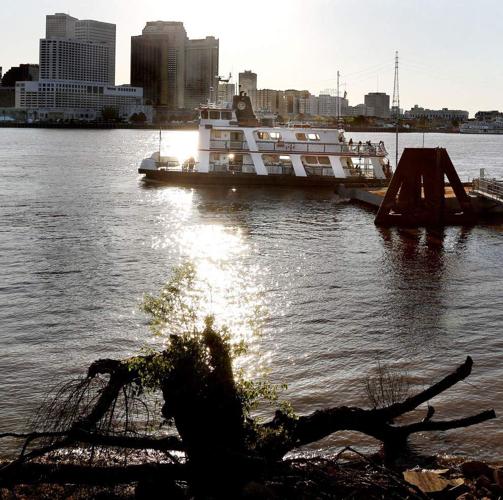 Ian McNulty Dining by levee, arriving by ferry Entertainment Life