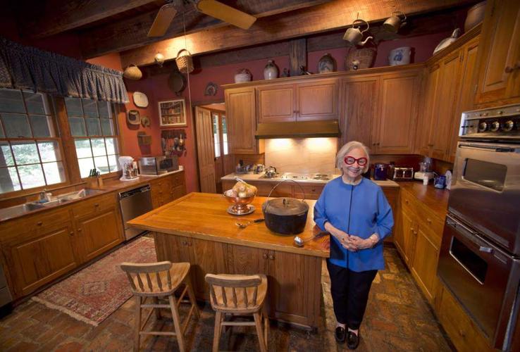 Stash of architectural salvage gives Gonzales home warm, woody feel
