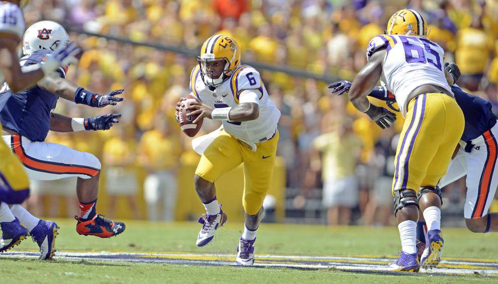 A game manager and running threat, LSU QB Brandon Harris doing more