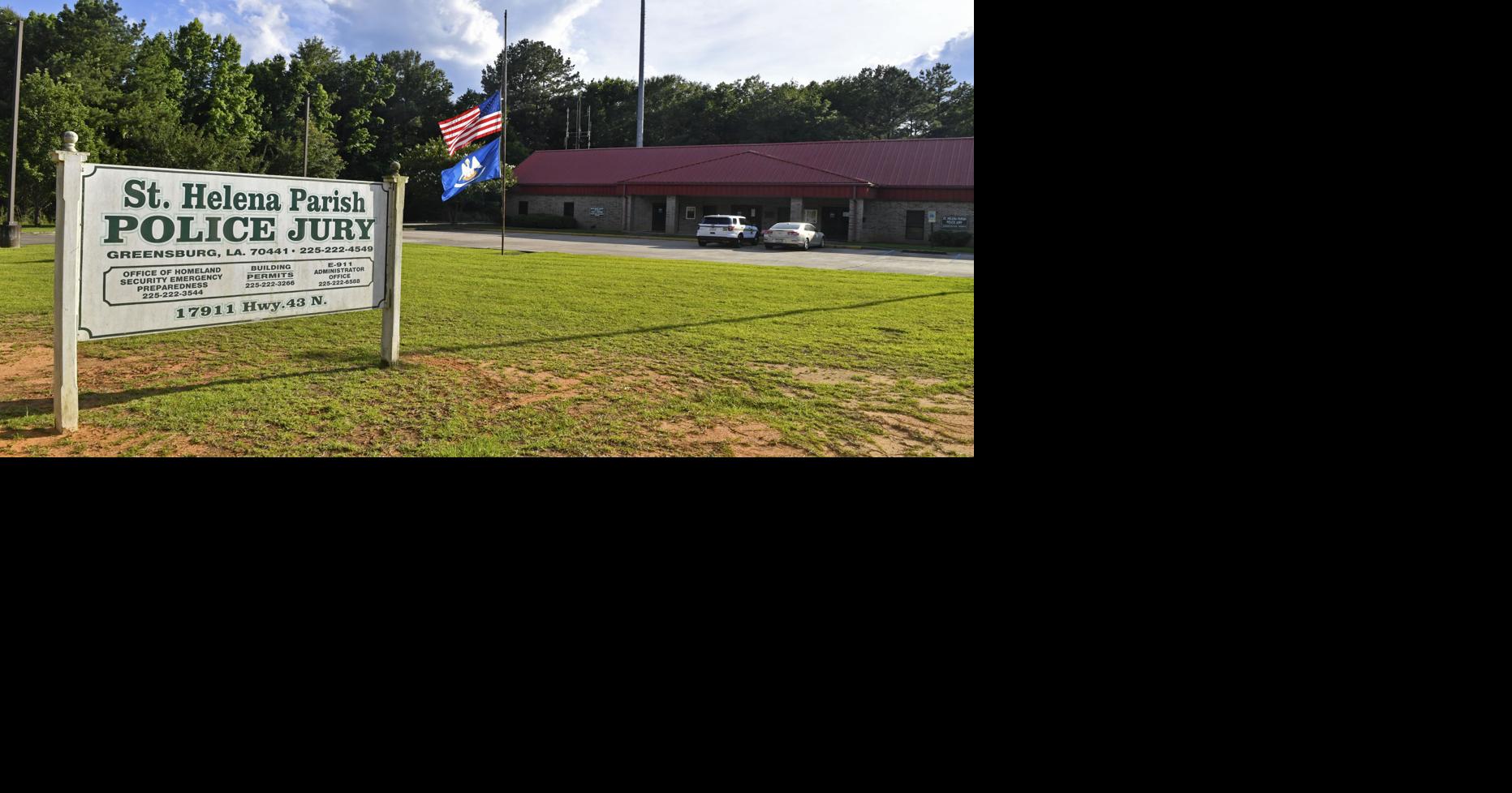 How did the St. Helena Parish Police Jury overspend its travel budget by 155%?