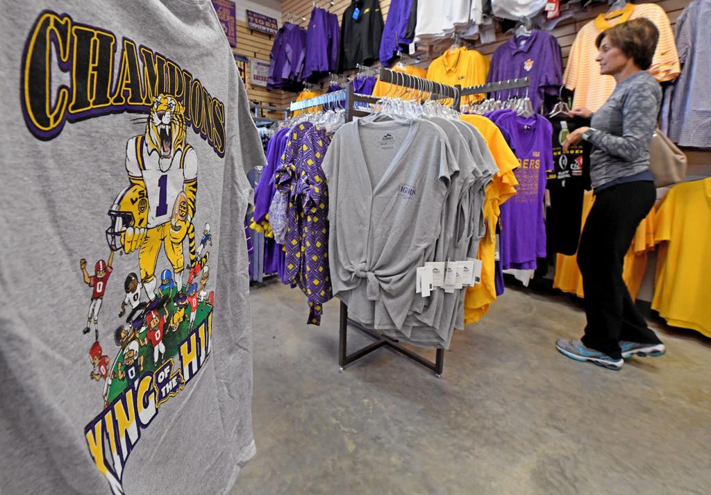 Good luck finding a Joe Burrow jersey: LSU's dream football season has  merchandise flying off shelves, Business