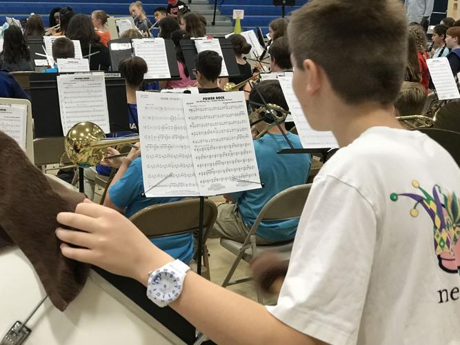 Young musicians rock their audience in the annual LMEA District IV