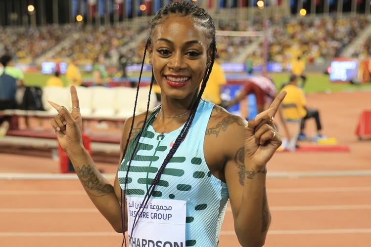 Former LSU star Sha #39 Carri Richardson wins 100 at USA meet LSU