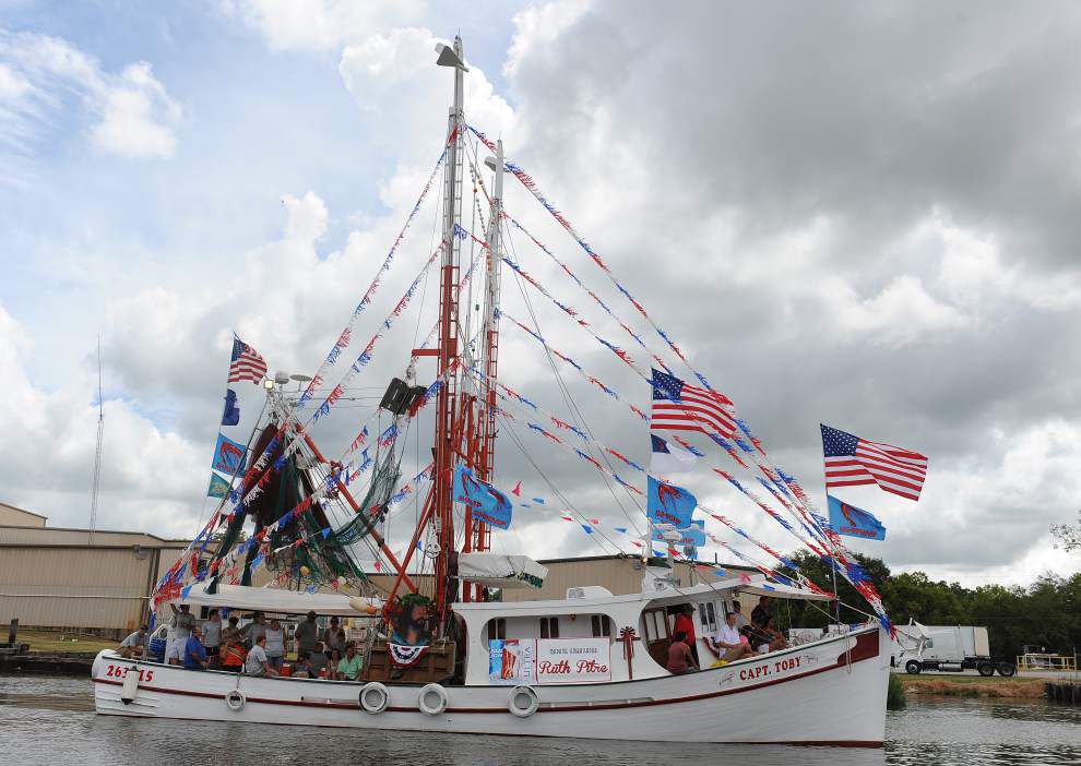 Shrimp fleet blessed in Delcambre as season gets underway News