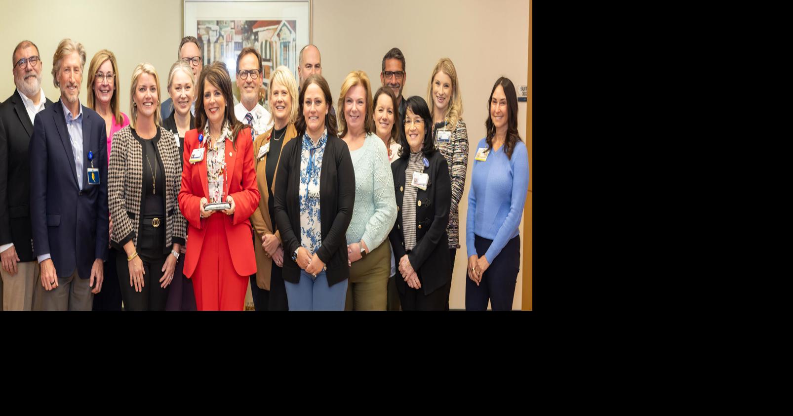 Louisiana Hospital Association honors Sutton with Golden Pelican President’s Award