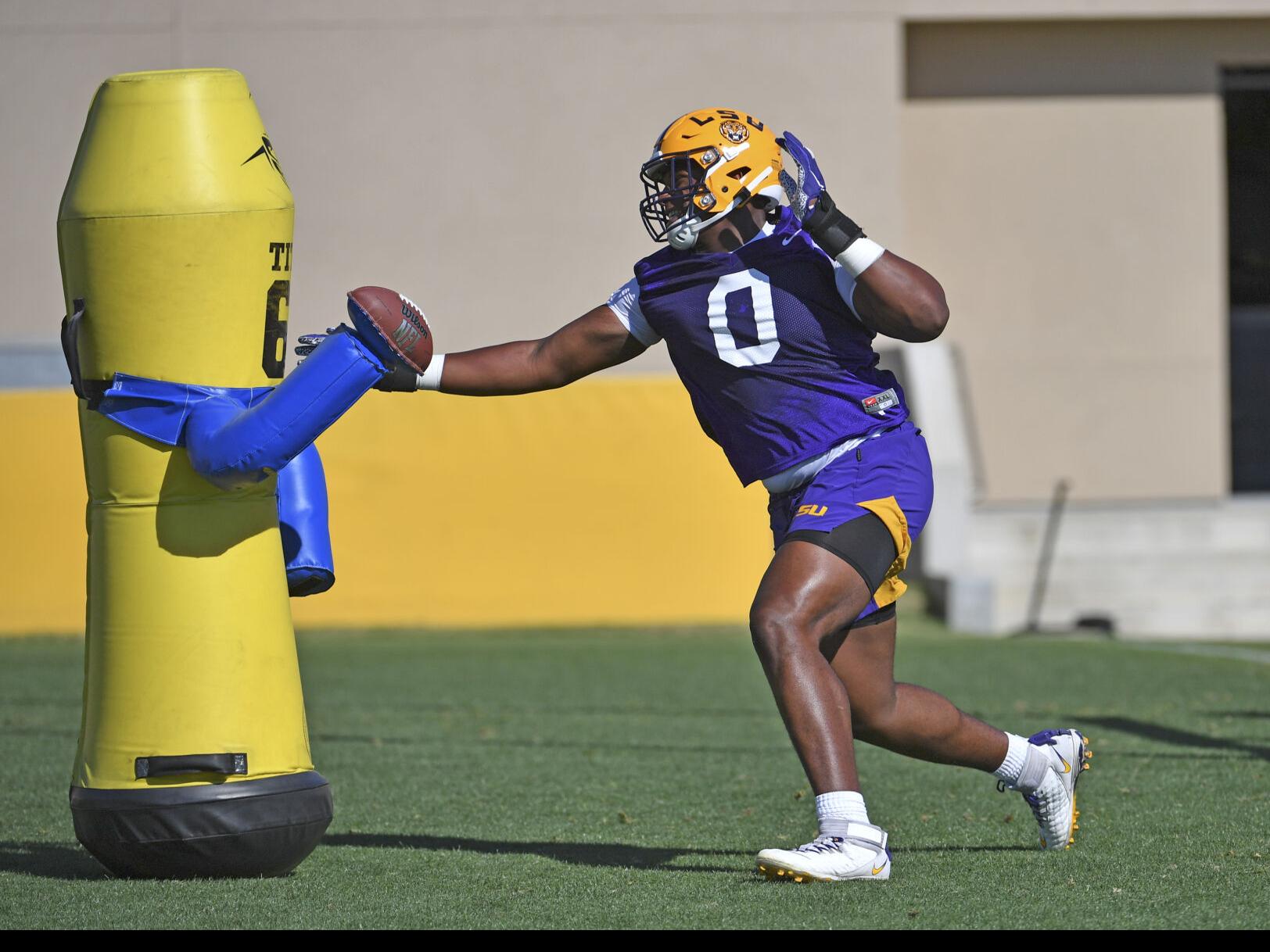 Youth learn skills at former LSU star's camp