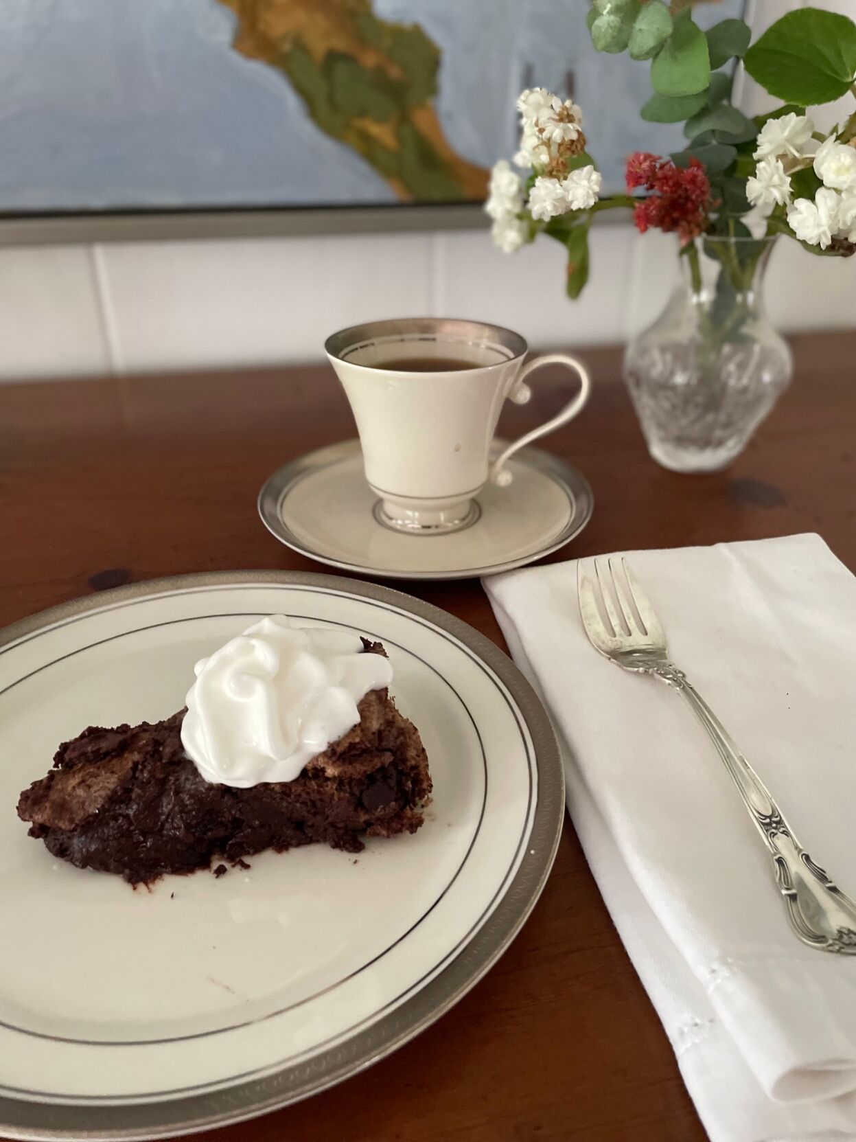 French chocolate cake recipe adapted from The New York Times