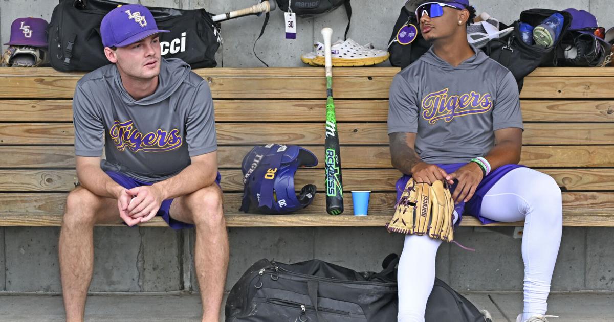 Photos: Tigers practice Friday in Omaha as fans arrive for Saturday ...