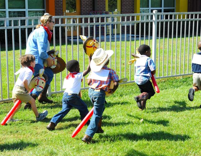 Zachary Early Learning Center's cowboys and cowgirls participate in