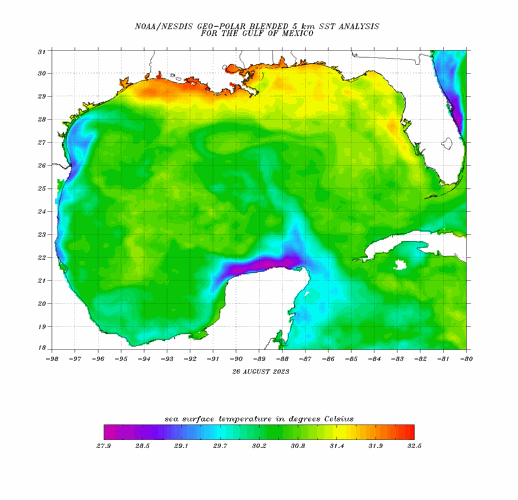 Sea surface temperature
