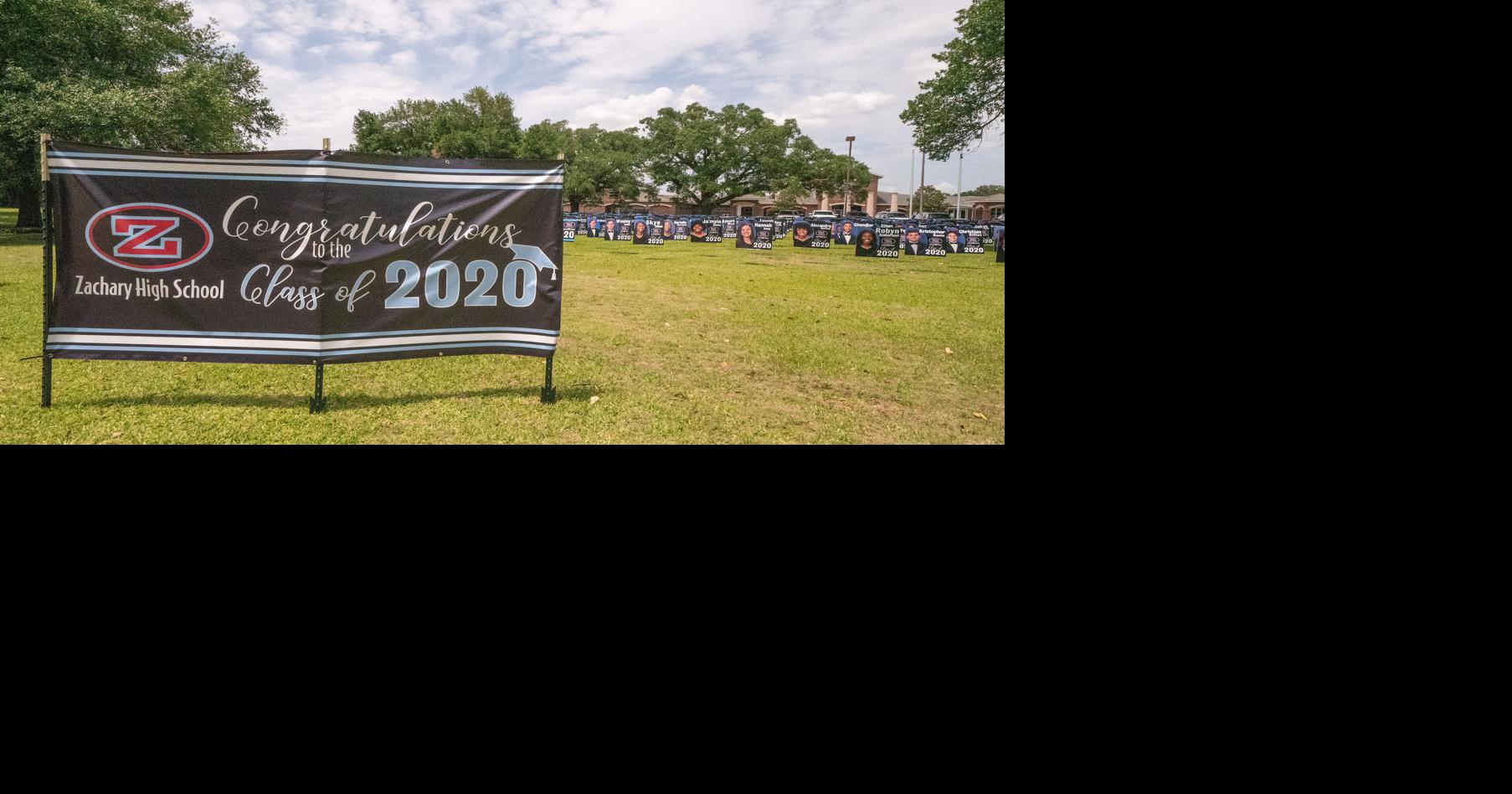 Zachary High to hold drivethru graduation ceremony with prerecorded