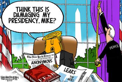 Walt Handelsman Measuring The Drapes Opinion Theadvocate Com