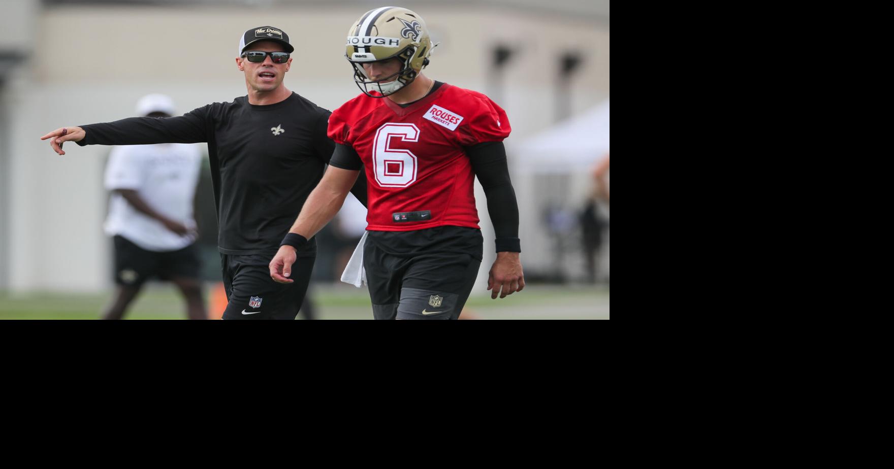 Saints QBs coach Scott Tolzien responds to interest from the Steelers for their OC job