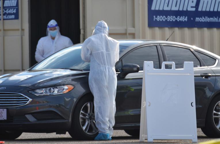 Drivethru sites bring coronavirus testing to Baker and Zachary Baker