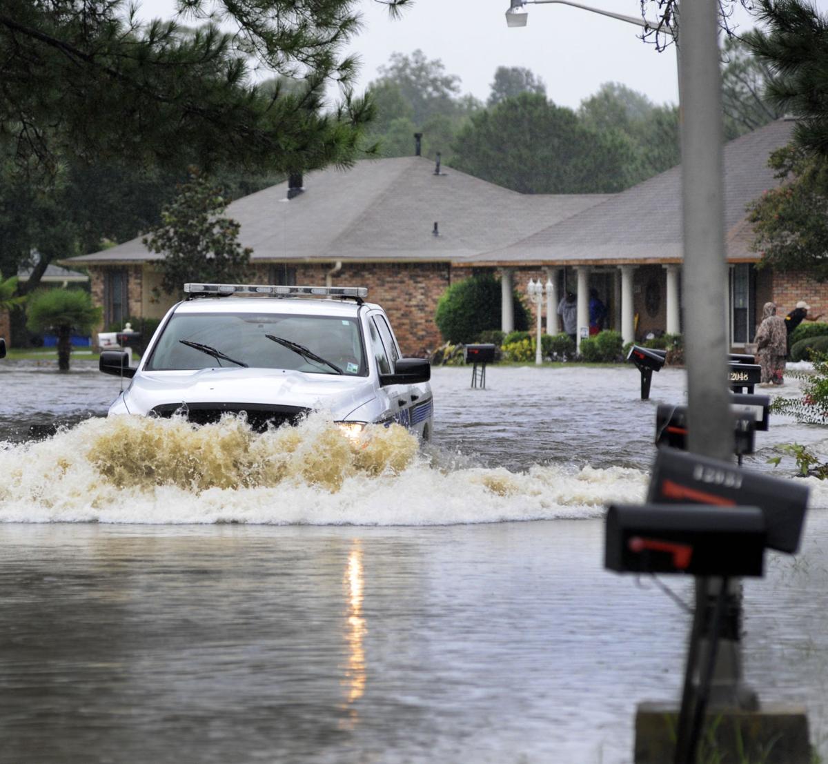 What caused the historic August 2016 flood, and what are the odds it