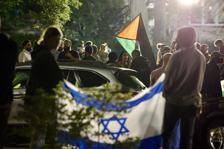 Pro-Palestinian encampment at Tulane University