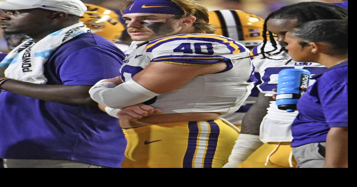 LSU will reportedly not have a star LB against Texas A&M, but he may return for the Alabama game