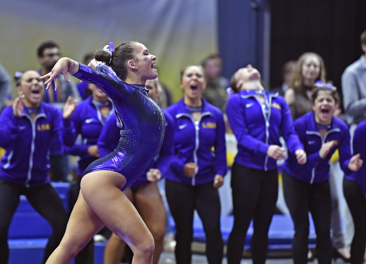 Lsu Gymnastics Aiming To Be Greater Later But Looking For Win At Alabama Along The Way Lsu Theadvocate Com